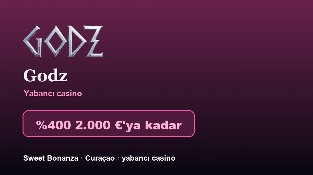 Godz Casino ekran görüntüsü
