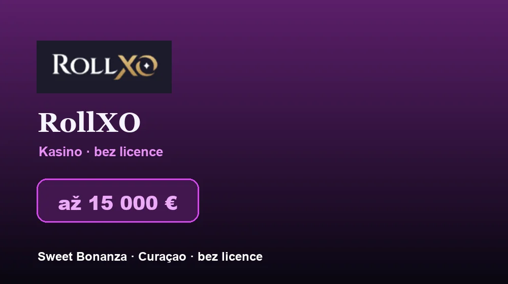 Snímek obrazovky RollXO Casino