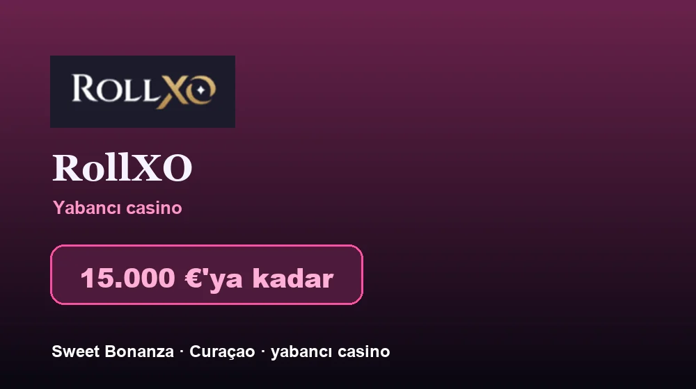 RollXO Casino ekran görüntüsü